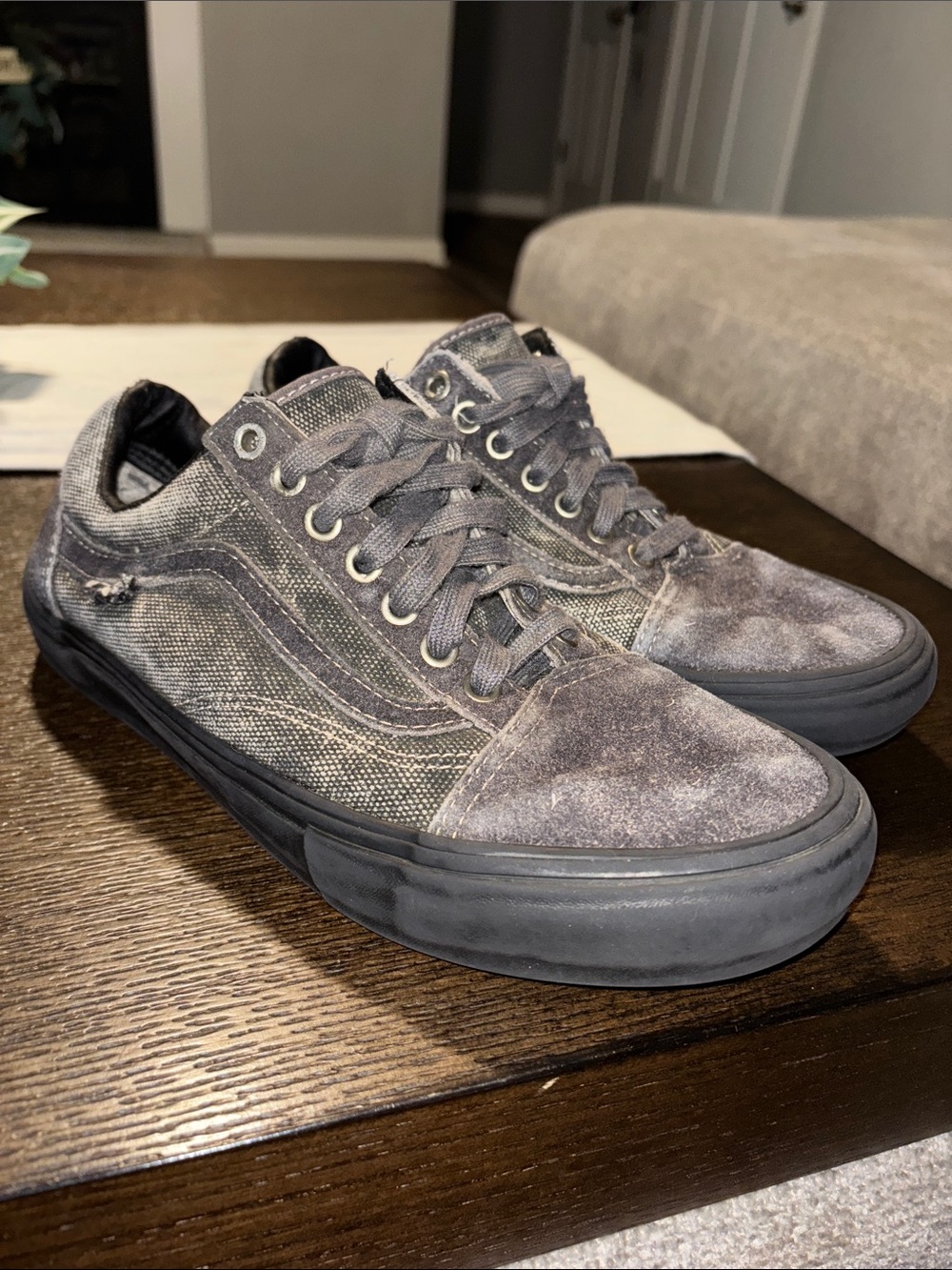 Vans X Men's Low-Top Acid Ply Washed PopCush QUASI Sneakers Size 8 Old Skool